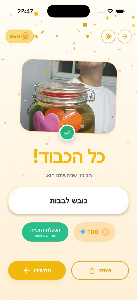 כל הכבוד — ניחוש נכון והזכייה